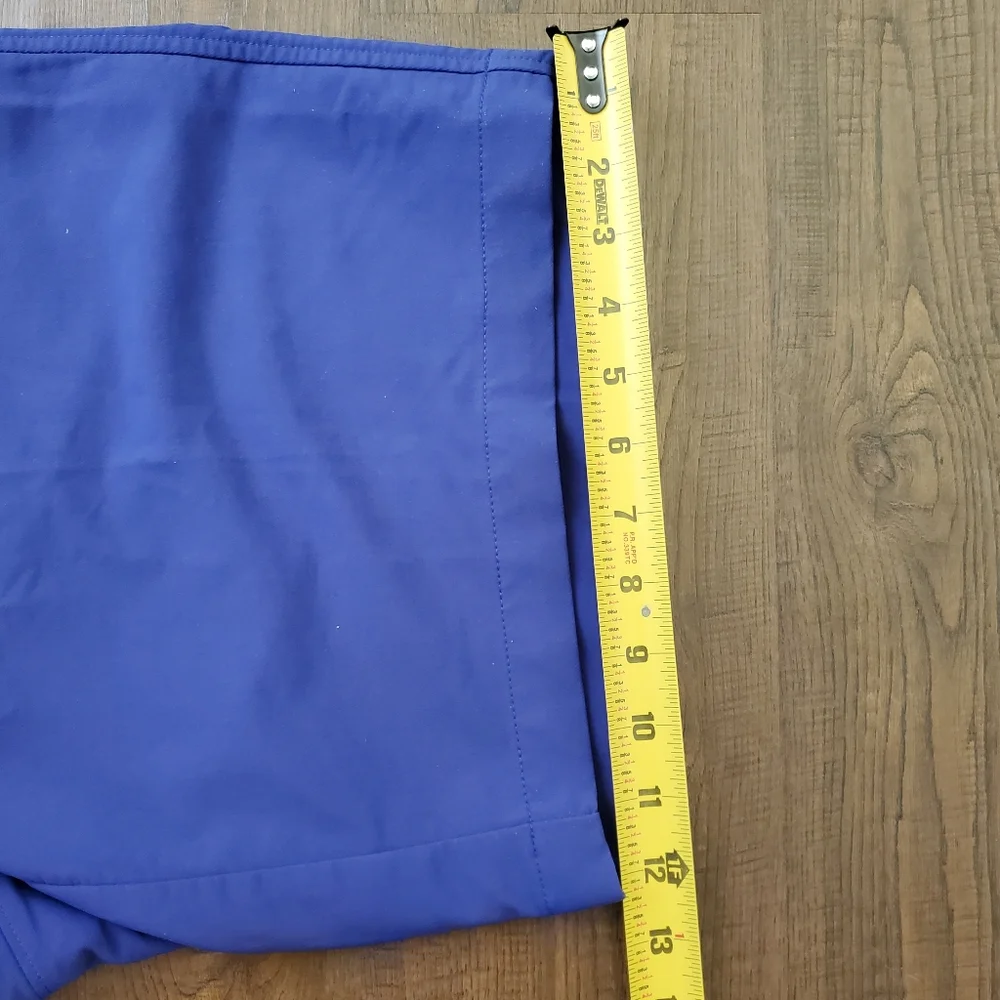 Men's UA Performance Heat Gear Bent Grass Golf Shorts Blue Size 38